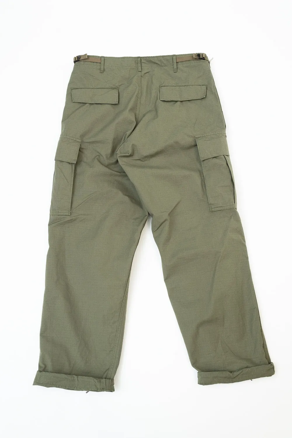 03-V5260RIP-76 - 6-Pocket Cargo Trousers - Vintage Fit - Olive