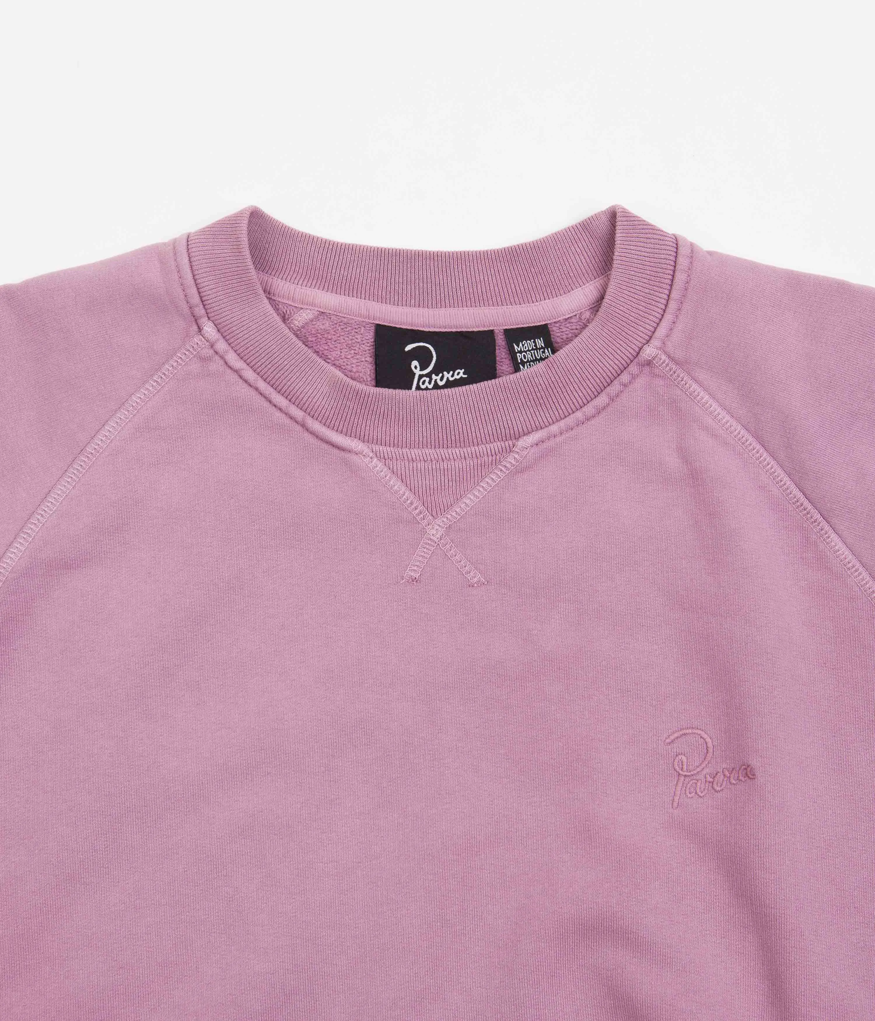 by Parra Logo Crewneck Sweatshirt - Lavender