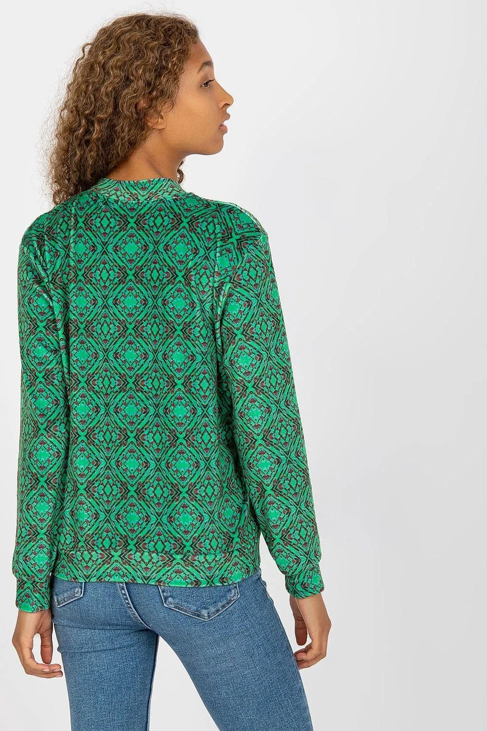 Chic Parisian Zip-Up Sweatshirt with Functional Pockets