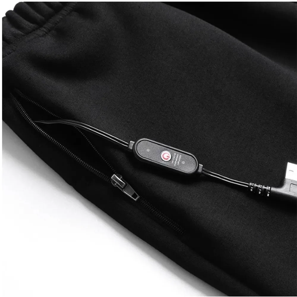 Electric Heated Underclothes Set for Men & Women Shirt   Trousers Velvet Lined Thermal Winter Clothing