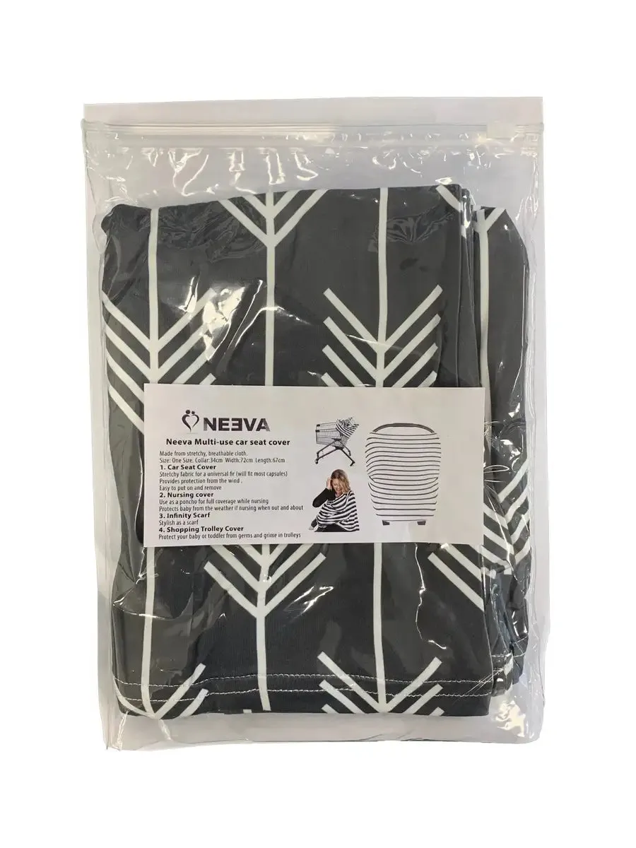 Neeva Multi-Use Capsule Cover - Black & White Arrows